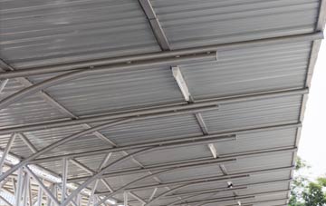 installing Dyffryn Castell metal roofing